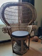 Rotan stoel (Emmanuelle), Ophalen, Eenpersoons, Minder dan 75 cm, Riet of Rotan