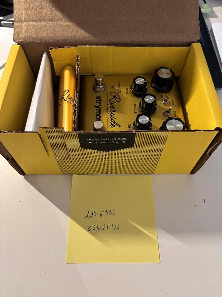 Strymon Riverside, Muziek en Instrumenten, Effecten, Zo goed als nieuw, Distortion, Overdrive of Fuzz, Ophalen of Verzenden