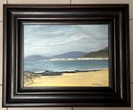 Mooi Schilderij op doek - Ingekaderd - Gesigneerd, Antiek en Kunst, Ophalen of Verzenden
