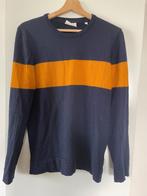 Pull homme bleu orange grande taille Lindbergh, Bleu, Porté, Enlèvement ou Envoi, Taille 52/54 (L)