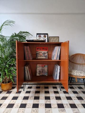 ② Vintage midcentury kast | platenspeler meubel | retro — Kasten ...