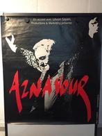Poster " AZNAVOUR ", Ophalen, Zo goed als nieuw, Rechthoekig Staand