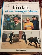 Kuifje en de blauwe sinaasappels, Gelezen, Eén stripboek, Ophalen of Verzenden, Hergé