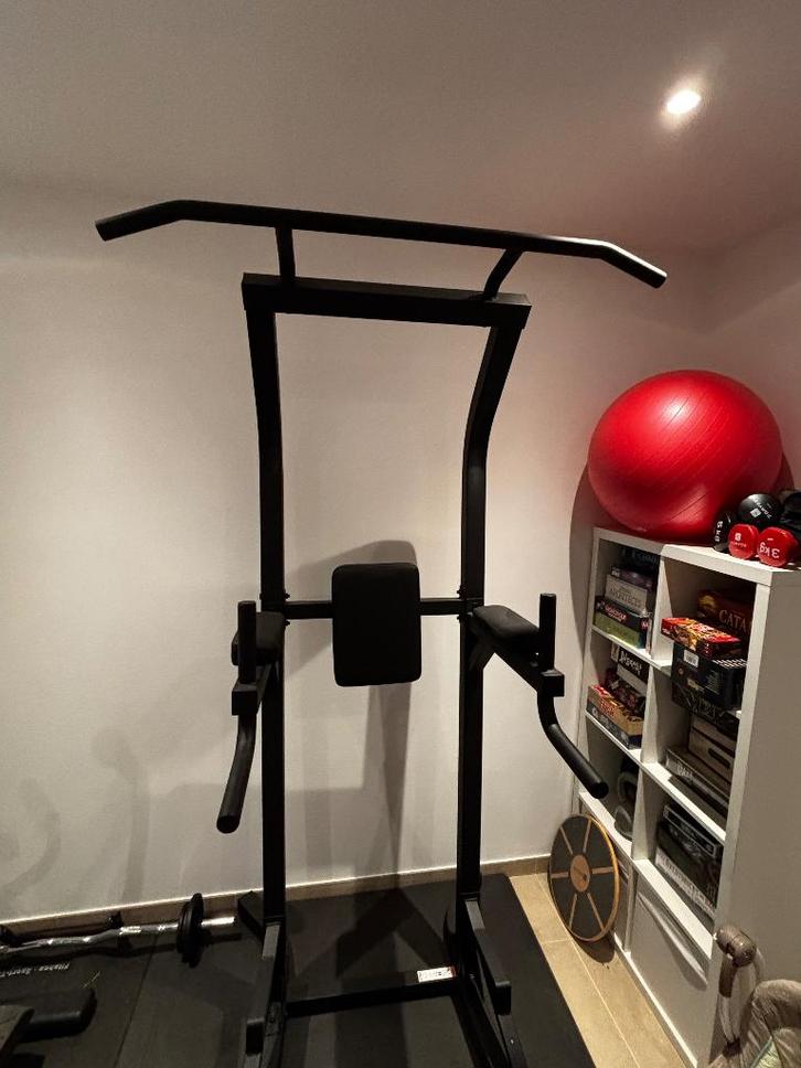 Station de traction / dips Training Station 900, Sport en Fitness, Fitnessmaterialen, Nieuw, Oprekstang, Armen, Benen, Borst, Buik