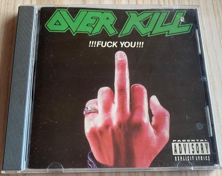 Over Kill : !!!**** You!!! cd EP, Cd's en Dvd's, Cd's | Hardrock en Metal, Gebruikt, Ophalen of Verzenden