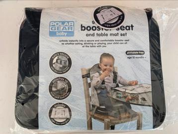 Booster seat stoelverhoger met placemat beschikbaar voor biedingen
