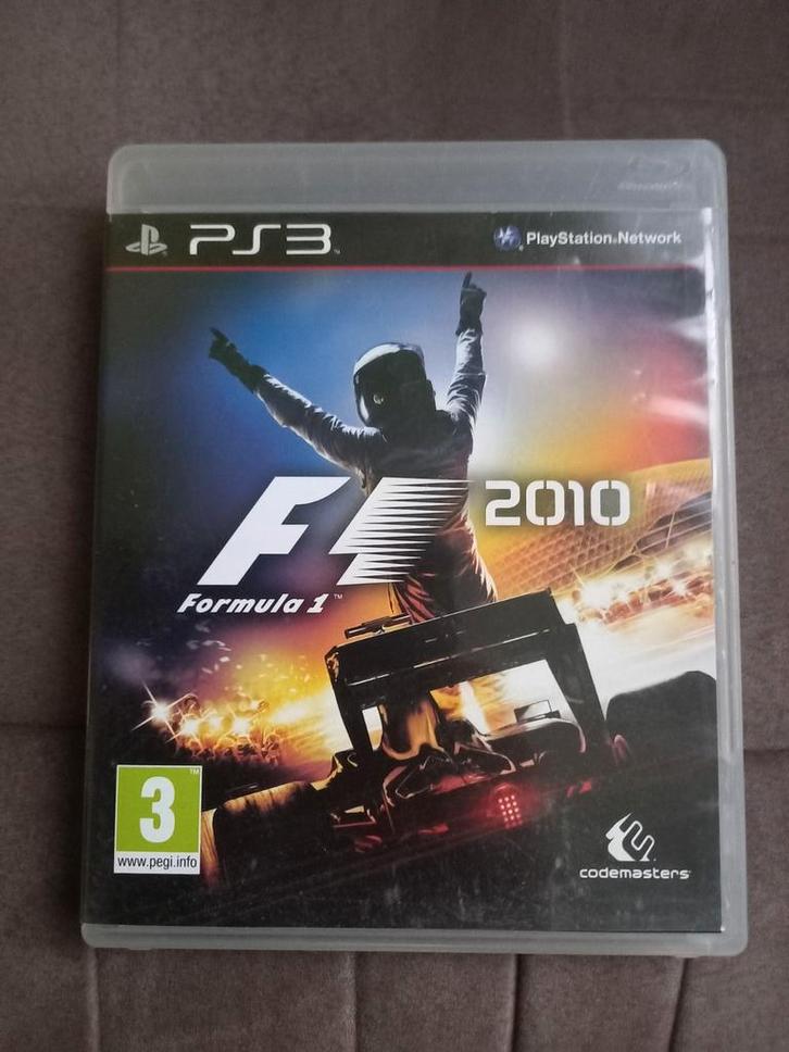 PS3 F1 2010, Games en Spelcomputers, Games | Sony PlayStation 3, Gebruikt, Racen en Vliegen, 1 speler, Vanaf 3 jaar, Eén computer