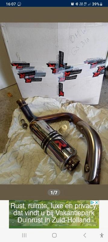 Sportuitlaten voor BMW G310R ok G310GS beschikbaar voor biedingen