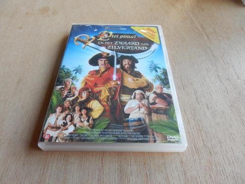 nr.1281 - Dvd: piet piraat en het zwaard van zilvertand, Cd's en Dvd's, Dvd's | Kinderen en Jeugd, Film, Avontuur, Alle leeftijden
