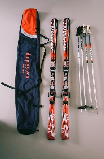 complete Atomic ski set, degelijk en klaar voor de piste beschikbaar voor biedingen