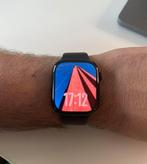 Apple Watch Series 10 46mm Zwart Sportband M/L, Handtassen en Accessoires, Smartwatches, Ophalen, GPS, Zo goed als nieuw, Zwart