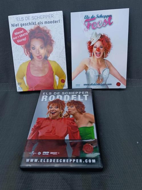 3 x Els de Schepper, Cd's en Dvd's, Dvd's | Cabaret en Sketches, Ophalen of Verzenden