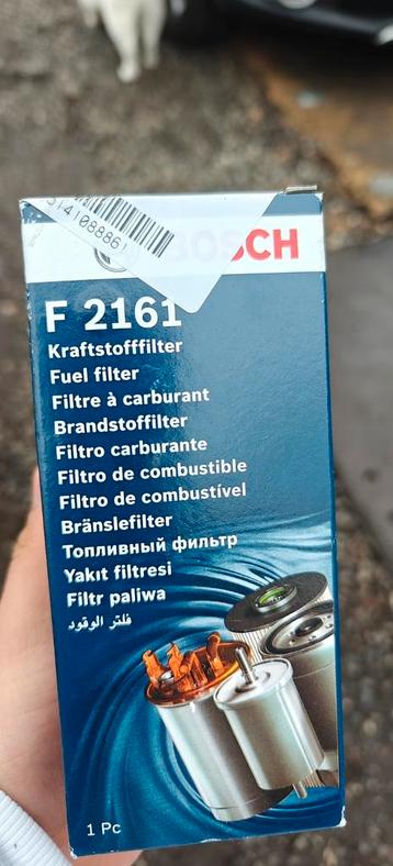 Filtre a essence 2161 Bosch Neuve en boite beschikbaar voor biedingen