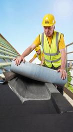 DAK GOOT LEK ? Zelfklevende EPDM 1,3mm v.a. € 8,50m², Ophalen, Overige materialen, Zwart, Nieuw