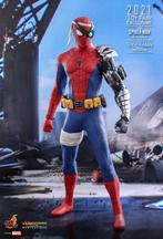 Hot Toys VGM51 Spider-Man (Cyborg Spider-Man Suit), Collections, Statues & Figurines, Humain, Enlèvement ou Envoi, Neuf