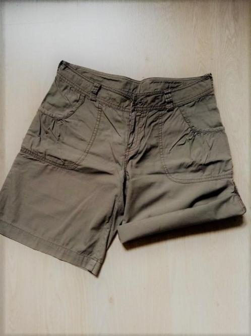 Madonna korte khaki broek cargo broek short  3-standen , S, Kleding | Dames, Broeken en Pantalons, Zo goed als nieuw, Maat 36 (S)