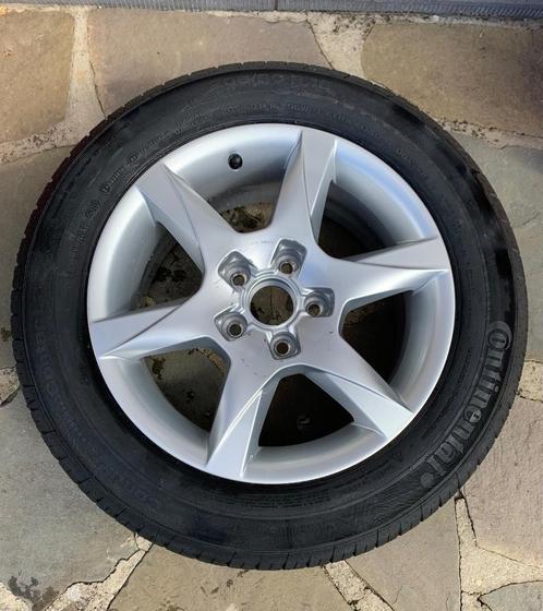 Pneu + jante de secours Continental, Auto-onderdelen, Banden en Velgen, Banden en Velgen, Zomerbanden, 16 inch, 205 mm, Bestelwagen