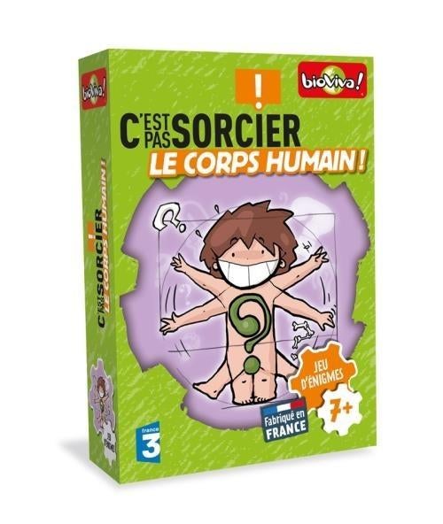 Jeu éducatif C'est pas sorcier sur le corps humain, Enlèvement ou Envoi, Comme neuf