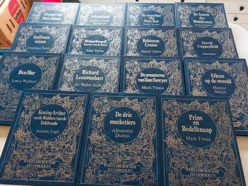 12 wereldberoemde jeugdboeken, Boeken, Avontuur en Actie, Zo goed als nieuw, Ophalen