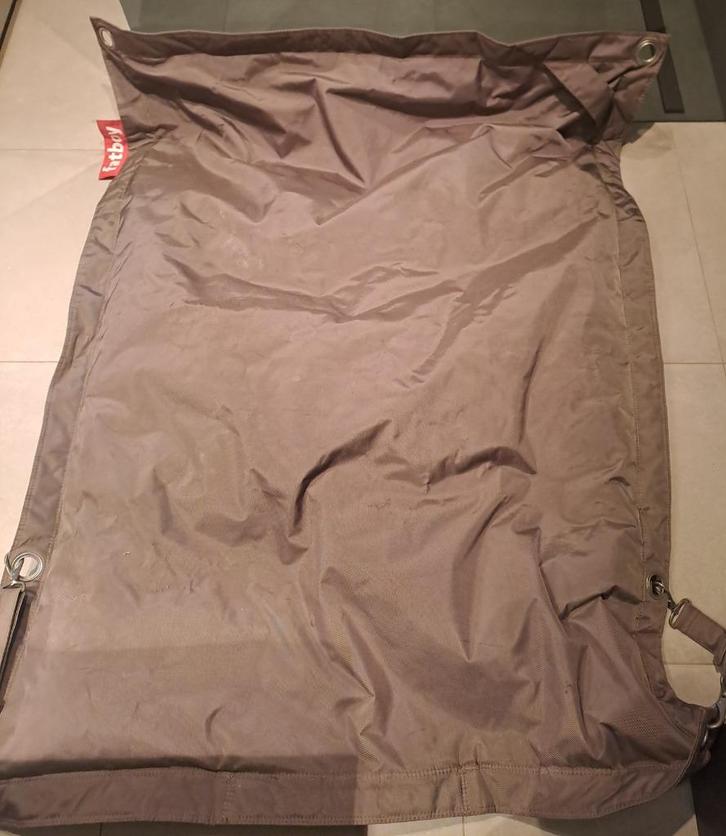 Fatboy Buggle Up Outdoor  Taupe 185 x 137, Huis en Inrichting, Zitzakken, Gebruikt, Zitzak, Bruin, Ophalen