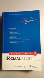Barmacodex 4: sociaal recht, Boeken, Ophalen of Verzenden, Zo goed als nieuw, Hogeschool, Die keure