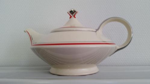 Theepot Maasticht Mosa Plateel Mimosa, Antiek en Kunst, Antiek | Servies los, Ophalen of Verzenden