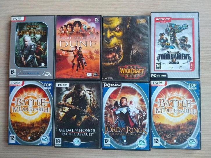 Pc games lot pc spellen, Games en Spelcomputers, Games | Pc, Gebruikt, Ophalen of Verzenden