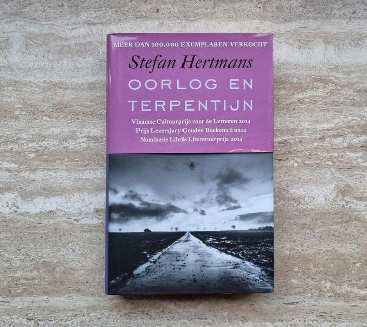 Oorlog en terpentijn, roman van Stefan Hertmans (hardcover), Livres, Romans, Comme neuf, Belgique, Enlèvement ou Envoi
