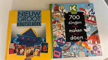 2 grote knutselboeken beschikbaar voor biedingen