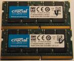 Kit 2 x 16 Gb DDR4 à 2400 Mhz Sodimm, 32 GB, Enlèvement ou Envoi, DDR4, Laptop