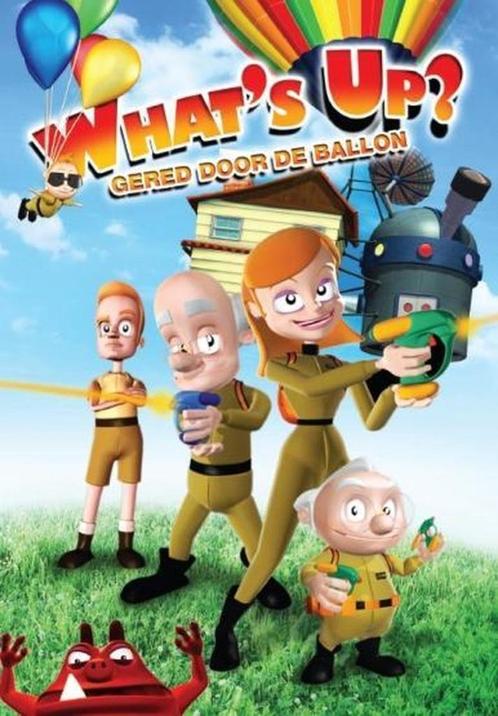 Dvd - What's Up - Gered door de ballon, Cd's en Dvd's, Dvd's | Tekenfilms en Animatie, Ophalen of Verzenden
