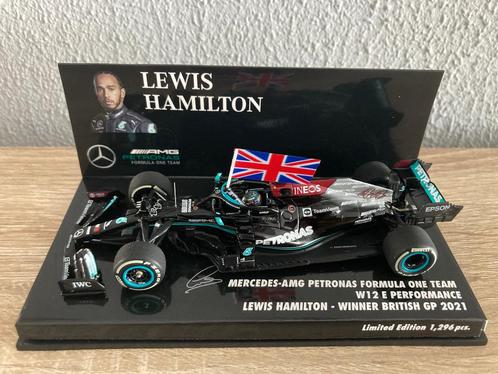 Lewis Hamilton 1:43 Winner British GP 2021 Mercedes AMG, Verzamelen, Automerken, Motoren en Formule 1, Nieuw, Formule 1, Ophalen of Verzenden