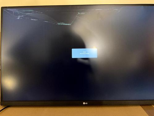 LG GEBROKEN SCHERM kapot 32un880 ERGO ultrafijn 4k-scherm vo, Computers en Software, Monitoren, Niet werkend, Onbekend, Ophalen of Verzenden