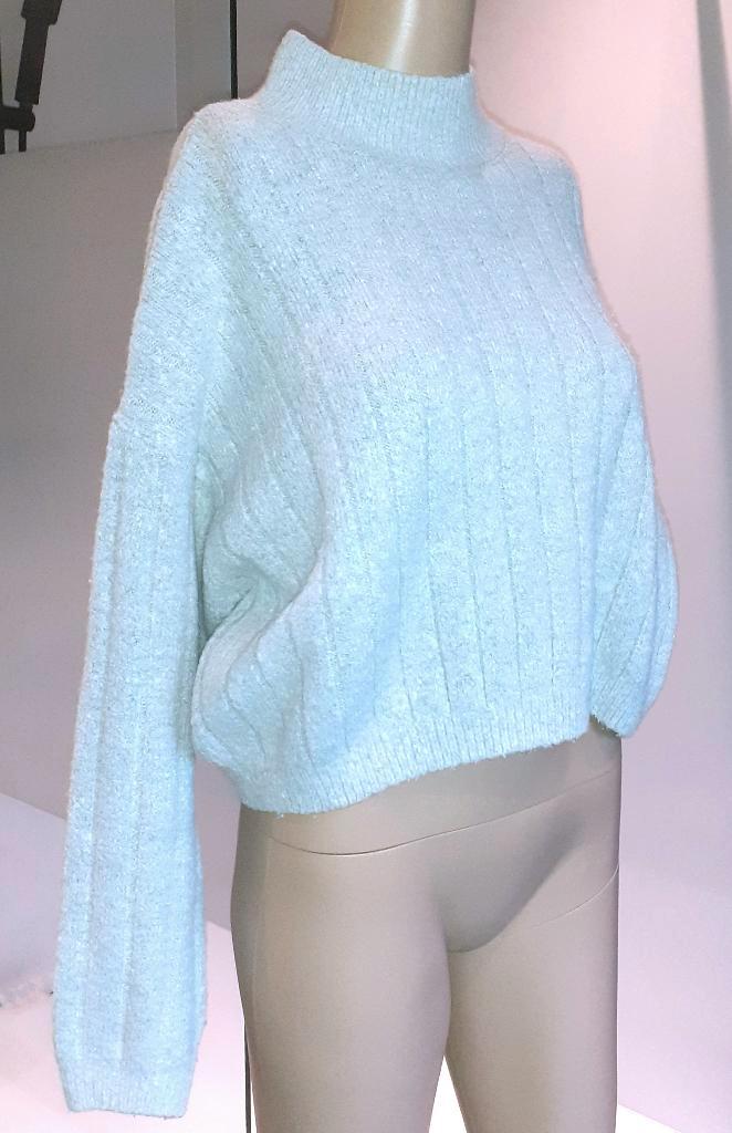 trui oversized grijs Bershka XS, Kleding | Dames, Truien en Vesten, Nieuw, Maat 34 (XS) of kleiner, Grijs, Verzenden