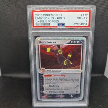 Umbreon Ex Holo Unseen Forces PSA 4 beschikbaar voor biedingen