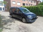 Volkswagen caddy maxi combi * 5-zits* *UTILITY*, Auto's, Volkswagen, Stof, Zwart, Blauw, Parkeersensor