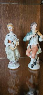 Koppeltje muzikanten met viool en harp., Enlèvement