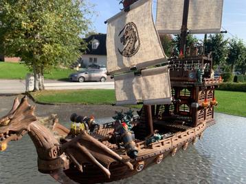 megablocks (type Lego) piratenboot met piraten lagere prijs!