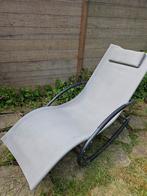 transat metal et synthétique, Tuin en Terras, Ophalen, Gebruikt, Metaal
