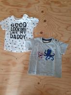 2 schattige T-shirts - GOOD LOOKING LIKE MY DADDY - Maat 62, Ophalen of Verzenden, Zo goed als nieuw, Bel & Bo, Jongetje