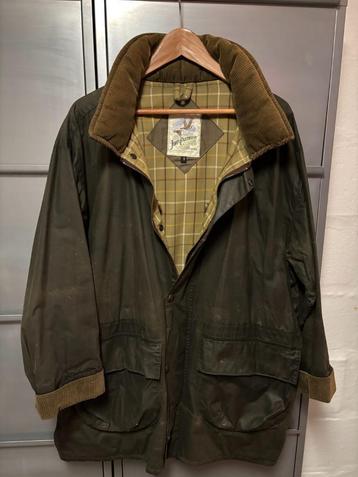 Damesjas John Partridge maat S in waxed coton beschikbaar voor biedingen