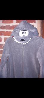 1 Pyjama combinaison garçon loup 10ans + donne 1 2 pièces, Enlèvement, Comme neuf, Garçon, Vêtements de nuit ou Sous-vêtements