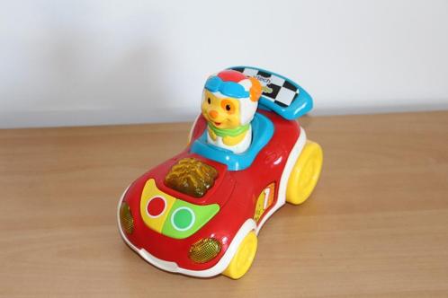 Rallyauto voor baby's, Kinderen en Baby's, Speelgoed | Babyspeelgoed, Gebruikt, Auto, Met licht, Met geluid, Met wieltjes, Ophalen of Verzenden