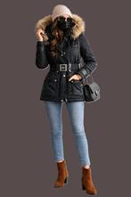 Froccella winterjas maat 36/38, Kleding | Dames, Zwart, Ophalen of Verzenden, Zo goed als nieuw, Maat 36 (S)