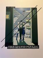 Zeefdruk “De Nieuwe Man” van Peter Colpaert gesigneerd, Ophalen