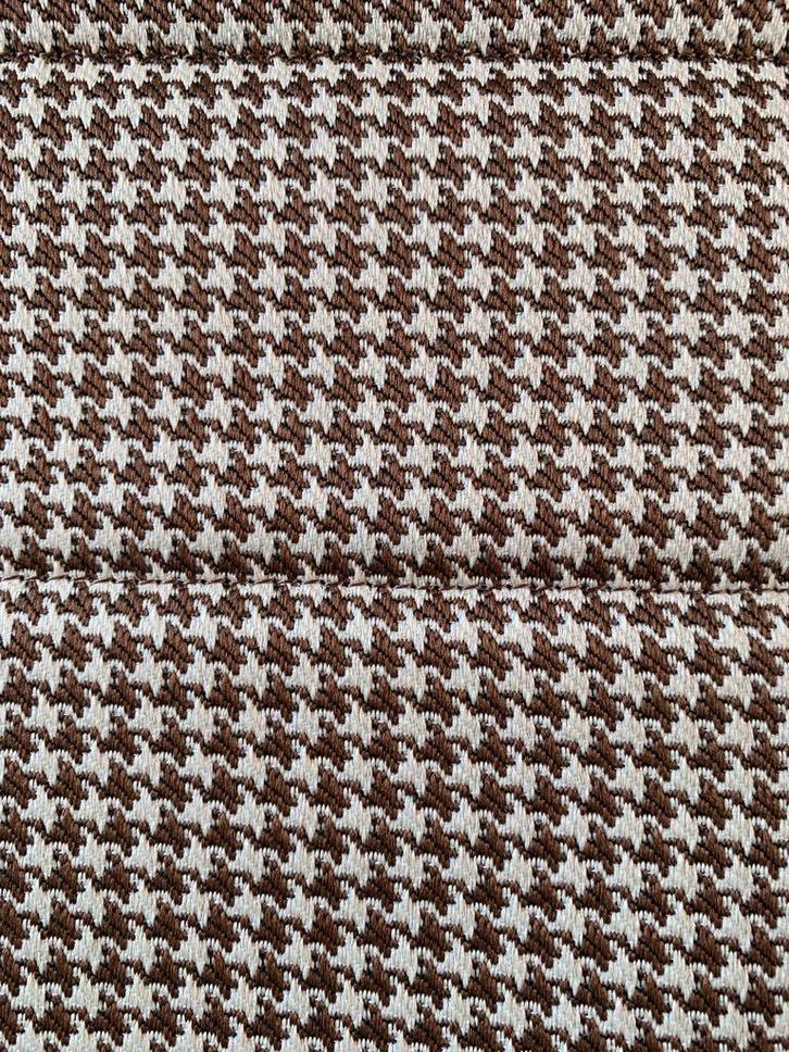 Tissu pied de poule beige et brun matra murena, Autos : Pièces & Accessoires, Habitacle & Garnissage, Enlèvement ou Envoi