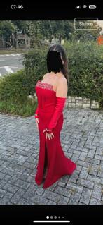 Rode galajurk, Kleding | Dames, Galajurk, Maat 42/44 (L), Zo goed als nieuw, Rood