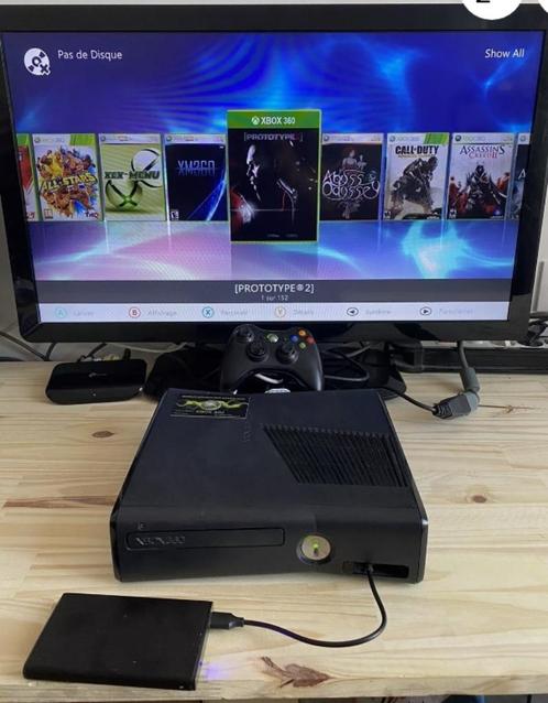 Xbox 360 Slim RGH3.0 +  1 tb aan games + kinect, Consoles de jeu & Jeux vidéo, Consoles de jeu | Xbox 360, Envoi