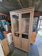 Vitrinekast hout, Huis en Inrichting, Kasten | Vitrinekasten, Ophalen, Gebruikt