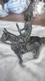 19e beeld. Hindoba-godheid van Khandoba. Brons, Ophalen of Verzenden, Brons